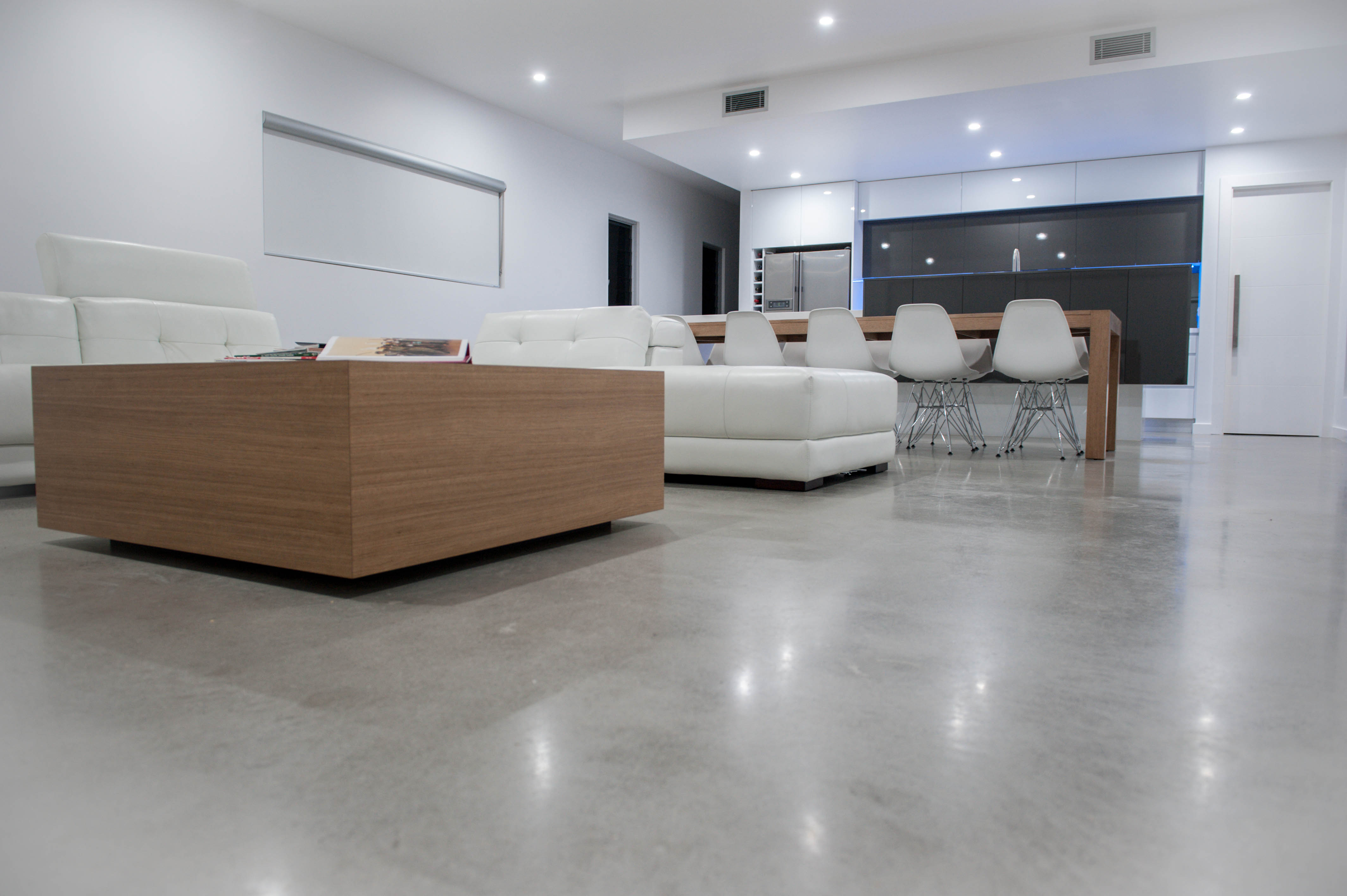 Polished Concrete Floors Industrial Strength With High Class Appeal 