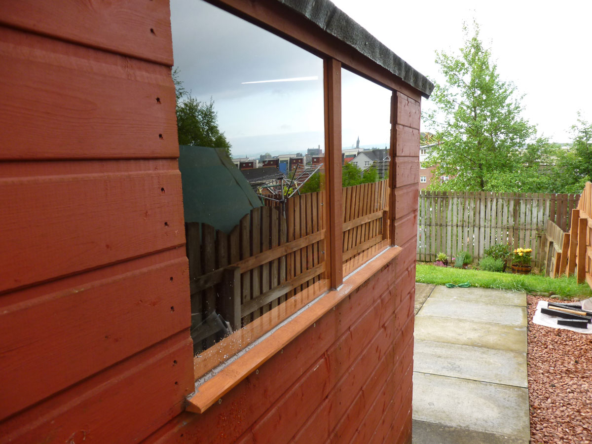 shed windows