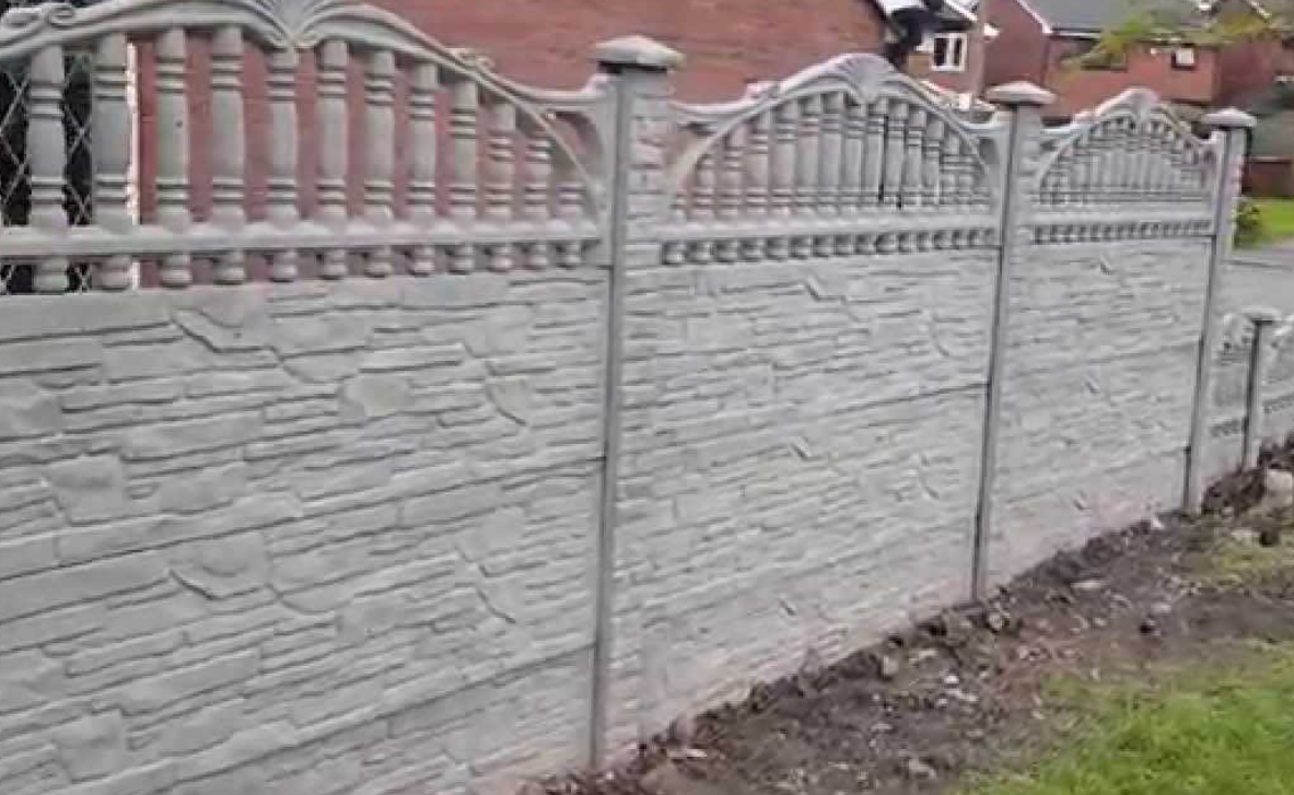 concrete fence panels