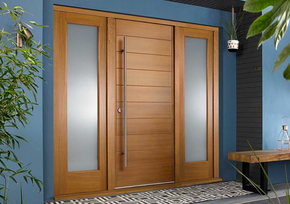 solid wood door