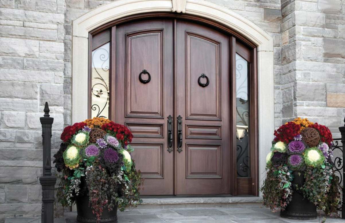 solid wood door