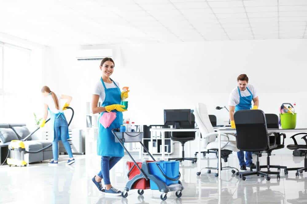 commercial building cleaning services