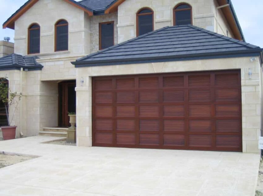 B&D sectional garage doors