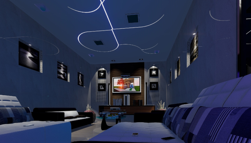 Home theatre installation