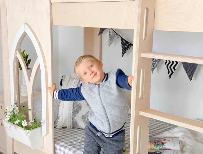 wooden bunk beds in NZ