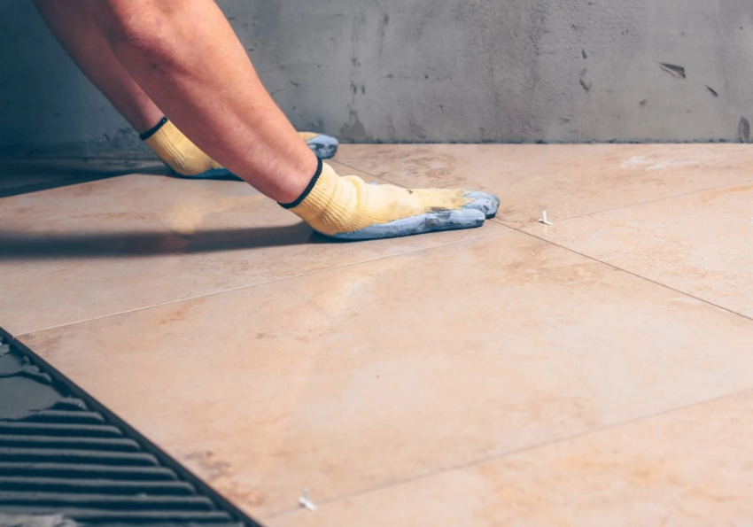 floor tile repair service